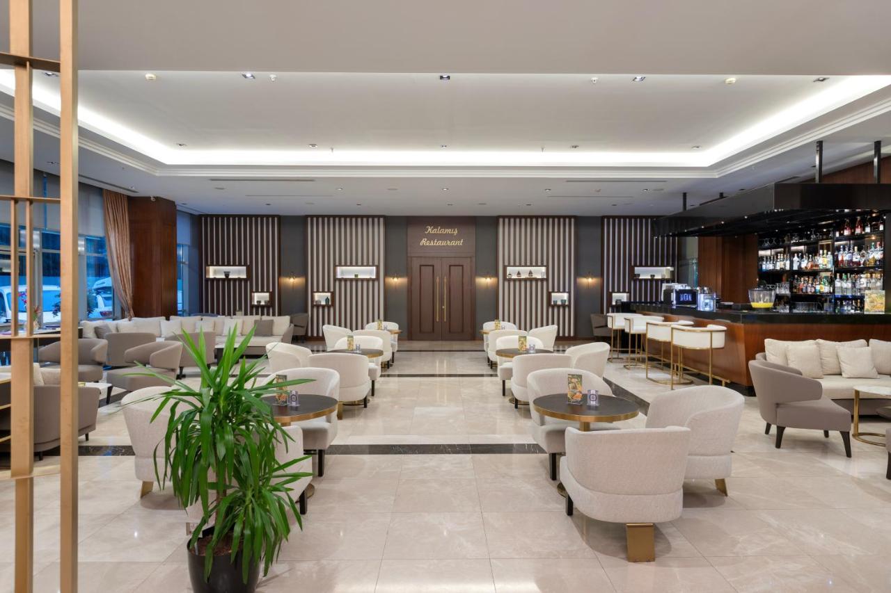 Miracle Istanbul Asia Airport Hotel & Spa Luaran gambar The lounge at Istanbul Atatürk Airport